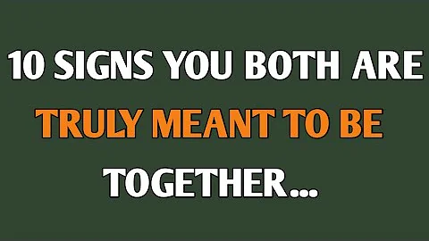 10 Signs You Are Truly Meant to Be Together || Psychology Facts