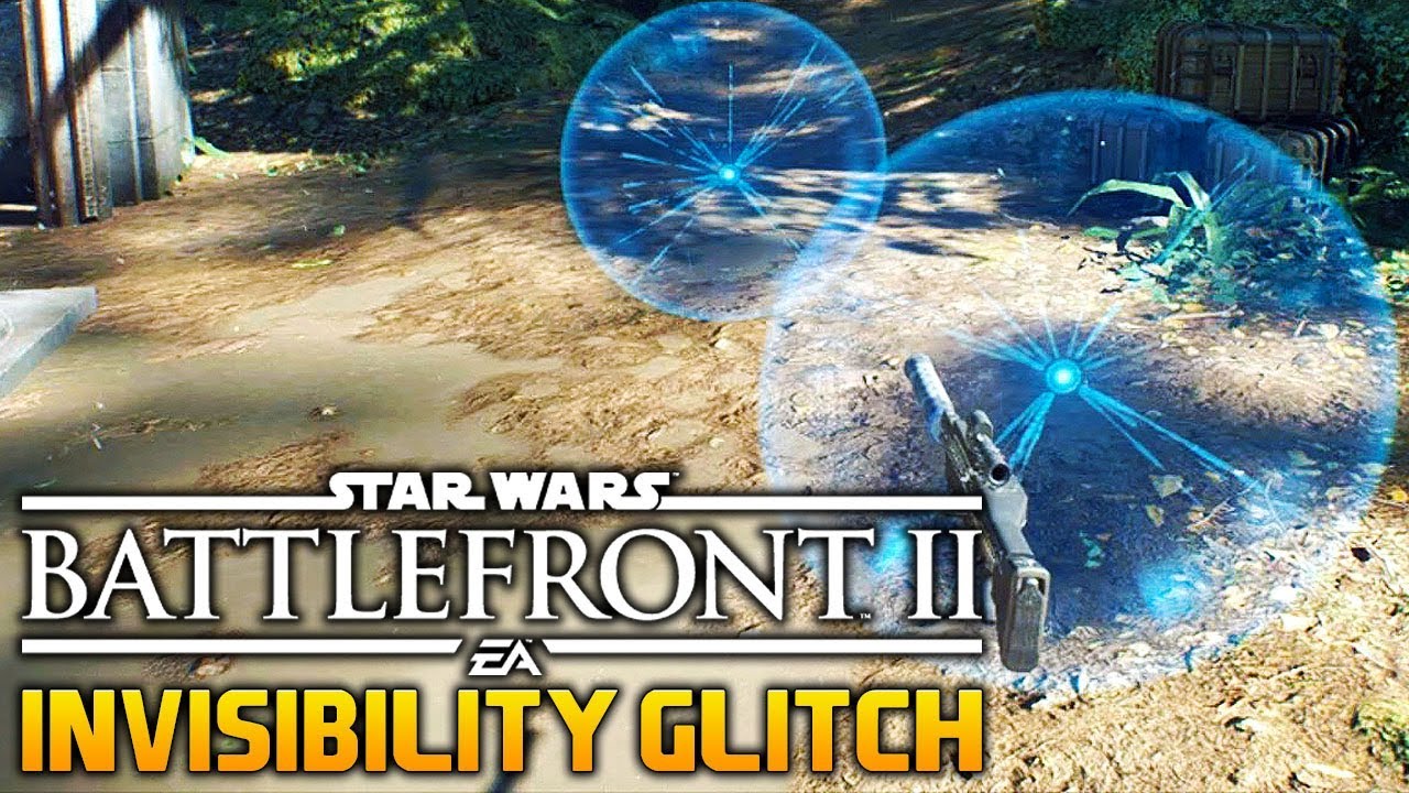INVISIBILITY GLITCH Star Wars Battlefront 2 Glitches YouTube