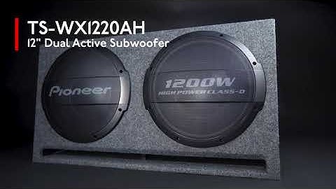 Pioneer TS-WX1220AH Dual 12 Inch Subwoofers System Overview