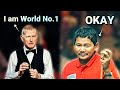 World no 1 snooker player thinks he can dominate the great efren reyes