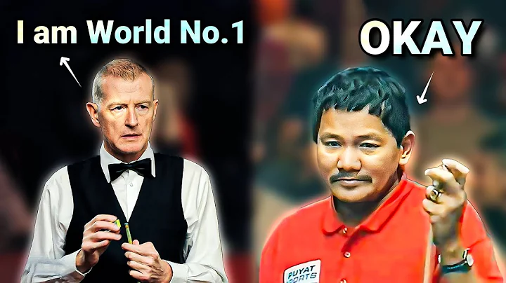 World No. 1 Snooker PLAYER Thinks He Can DOMINATE the GREAT EFREN REYES - DayDayNews