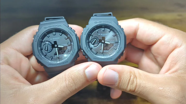 G-SHOCK GA-2100 Vs. GA-B2100 Watch (Feat. DW-5600)