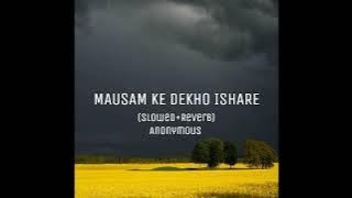 Mausam ke dekho ishare—Rahul Vaidya | Tera intezaar | Rahul Vaidya |(Slowed Reverb)✿