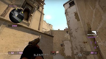 de_mirage // smoke // T Ramp to CT Spawn