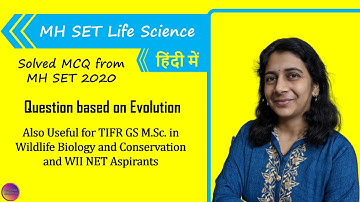 MH SET 2020 | Solved MCQ from Evolution | Solving Questions with Gauri ma’am