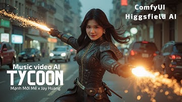 Music Video AI - TYCOON - ComfyUI x Higgsfield x Chatgpt