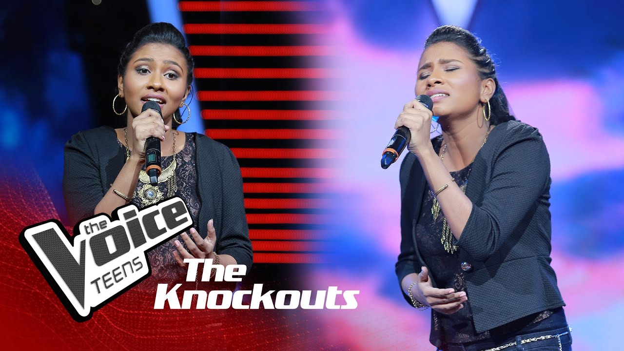 Siyumini Opayangi | Kawrudo Ara Kawluwen (කවුරුදෝ අර) | Knockouts | The Voice Teens Sri Lanka
