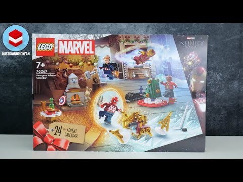 LEGO Marvel 76267 Avengers Advent Calendar 2023 Speed Build Review