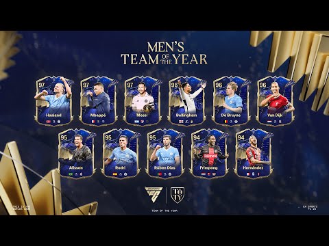 EA SPORTS FC 24 Team of the Year revealed!