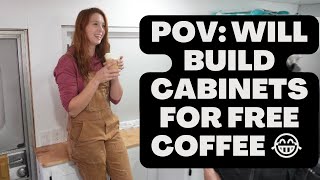 DIY lightweight cabinets for your RV/Trailer/Food truck/Van;  Easy step by step guide!