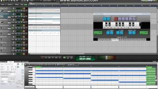 How I Make/Compose Music (mixcraft 6 tutorial) (BASIC)