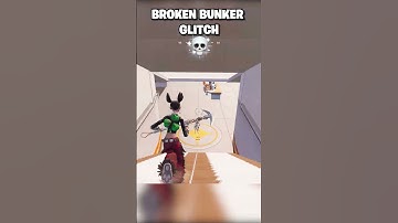 BROKEN BUNKER GLITCH 💀 #shorts #fortnite