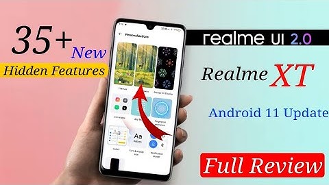 Realme XT Realme Ui 2.0 Android 11 Update Full Review | 35+ New Features | XT Realme UI 2.0 Update
