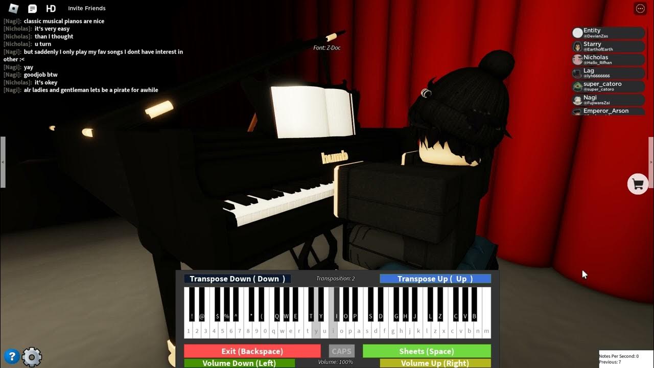 DOORS Roblox OST Unhinged Roblox Piano YouTube