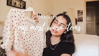 my most worn items| lisa niesje