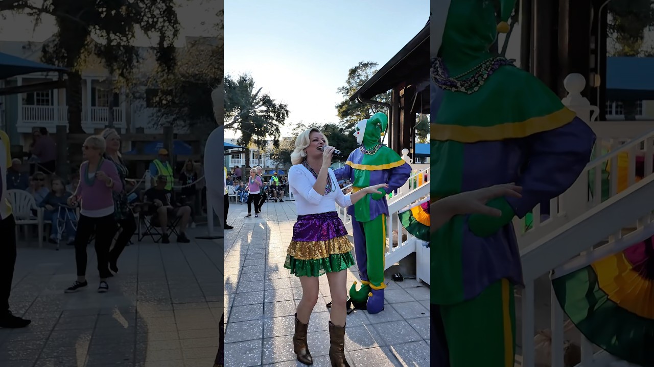 Bourbon Street Brass Band at The Villages 2026 Mardi Gras Festival