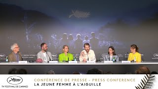 THE GIRL WITH THE NEEDLE - Press Conference - English - Cannes 2024