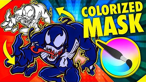 How to Color your Lineart in KRITA | Krita colorized mask tutorial