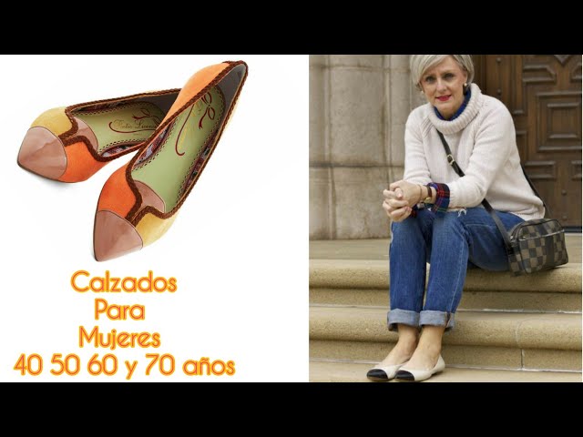 ZAPATOS DE MODA COMODOS Y BONITOS PARA SEÑORAS DE 40 50 60 Y 70 AÑOS  SEÑORAS MODERNAS 