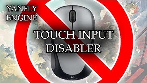YEP.172 - Touch Input Disabler - RPG Maker MV
