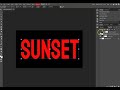 How to Place Image Inside The Text In Photopea l Photopea Tutorial