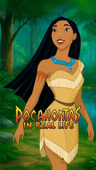 Pocahontas in real life #pocahontas #cartoontoreallife #nostalgia