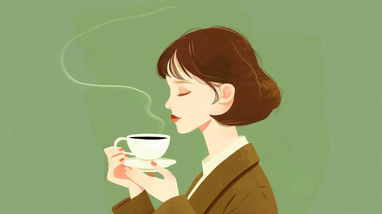 Where Coffee Meets Memories ☕ | Vintage Jazz Café for Morning Focus --60min