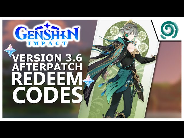 Genshin, 3.6 Redeem Codes & Primogems Promo Codes
