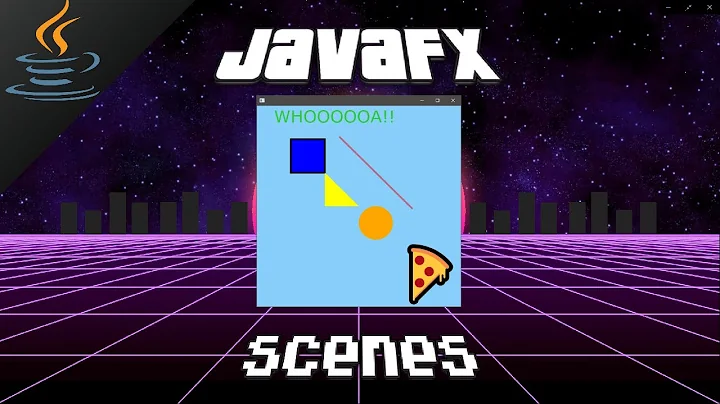 JavaFX scenes + drawing stuff 🌄