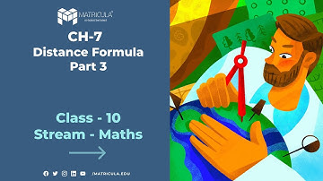 Chapter 7 | Part 3 : Coordinate Geometry | English | Mathematics | Class 10 | #Matricula | #NCERT