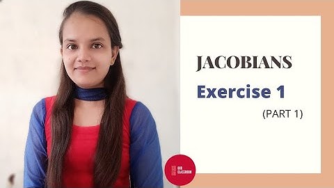 JACOBIANS || EX1.1 SOLUTION || PART 1 || REAL AND COMPLEX ANALYSIS