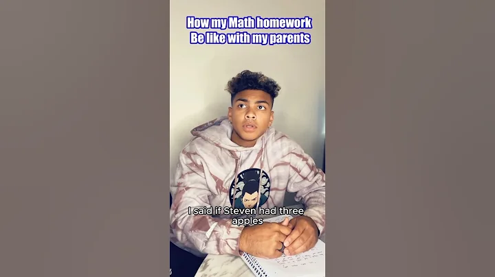 How my math homework be like with my parents…💀💀 #comedy #viral