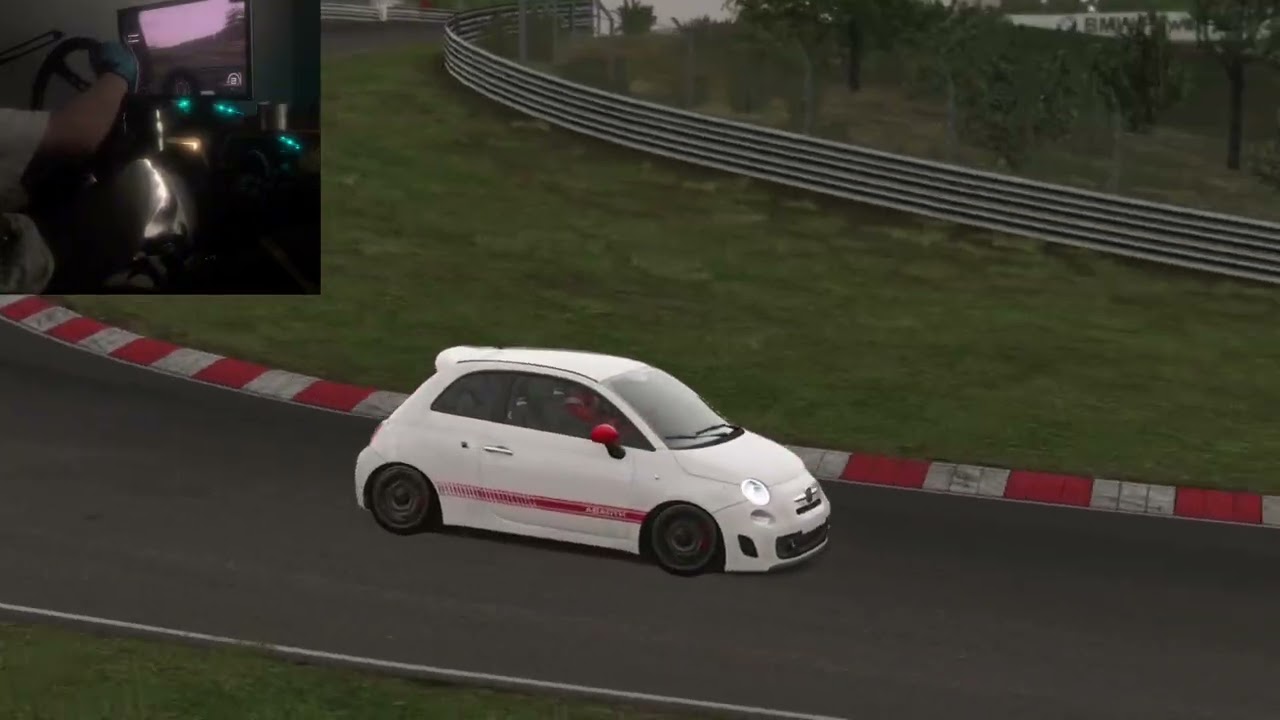 Uncut fiat 500 Nurburgring hot lap session 