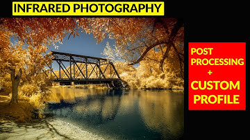 How to post process color infrared and  create a custom Lightroom profile using adobe DNG converter