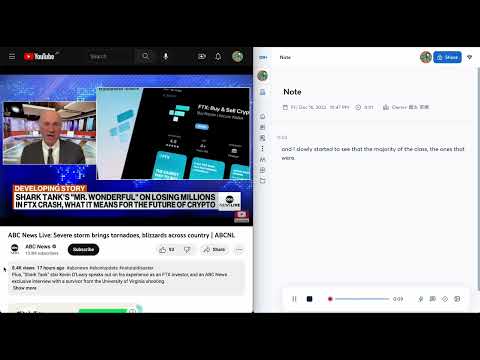 MacBook上で再生している動画の英語音声をOtter.aiでリアルタイム文字起こし（録画編）