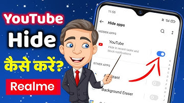 How To Hide YouTube App | YouTube App Ko Hide Kaise Kare | Realme Mobile Me YouTube Hide Kaise Kare