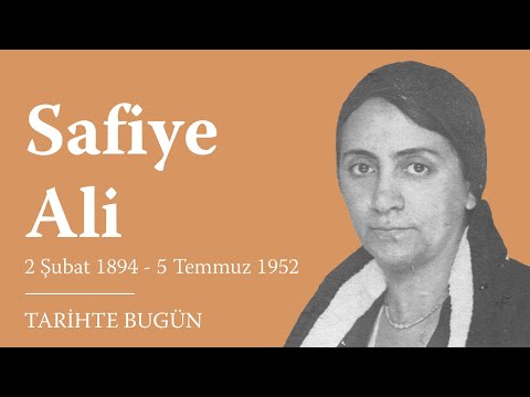 #TarihteBugün - Safiye Ali