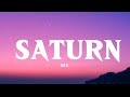 SZA - Saturn ( lyrics video  )