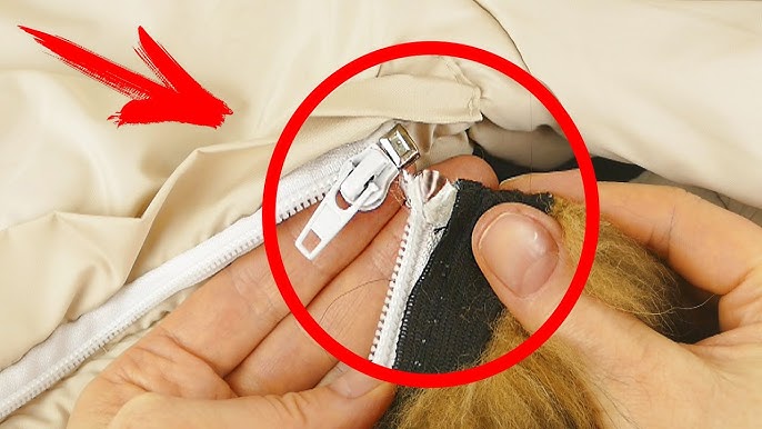 How to Repair Broken Zipper Slider on Jacket DIY Easy Way to Fix Broken Zipper  Bottom Stop Tutorial 