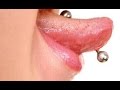 PIERCING EN LA LENGUA -  CUIDADOS