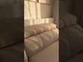 Sofa lineal sara de asientos extrables de tapizados hernandez