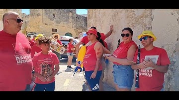 Festa ta Santa Katerina, Żurrieq, 2024. Marċ tas-Sibt filgħodu.