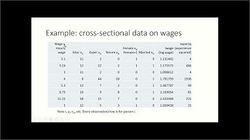 Econometrics and Economic Data #Econometrics