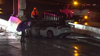 Wrong-way driver dies after crashing on US-59 near Montrose bridges