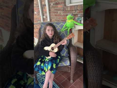 Annabelle and Kermit Rainbow Connection