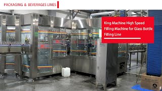 High-speed CSD Beverage Bottling Machine #KingMachine