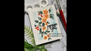 Simple Watercolor Natures Glory with Deb Valder
