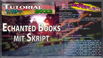Skript-Reflect ✎ Enchanted Books (mit Reflect) #04 Tutorial