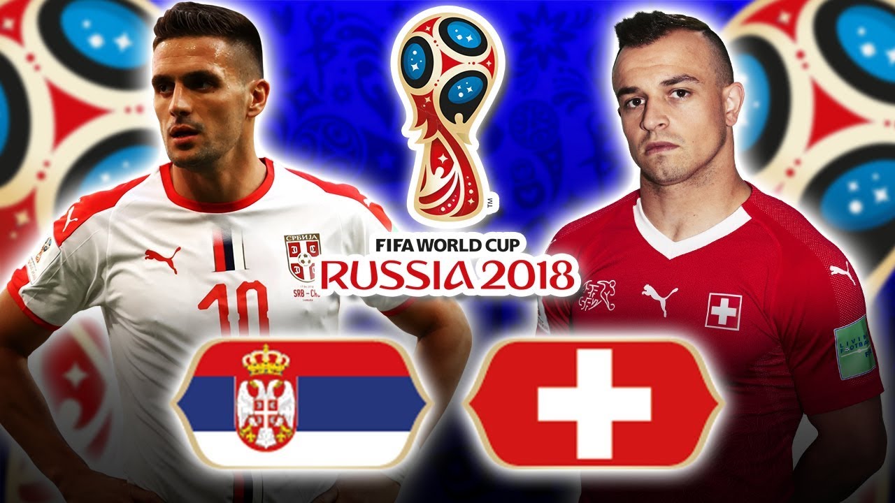 SERBIA vs. SWITZERLAND 22.06.2018 | FIFA WORLD CUP 2018 with Panini