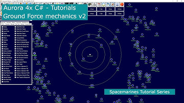 Aurora 4x C# - Tutorial -  Ground Forces Mechanics (2)